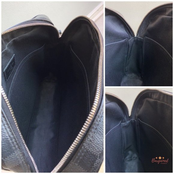 Authentic Louis Vuitton Damier Graphite Canvas Dayton Reporter PM Crossbody Bag - Picture 10 of 14